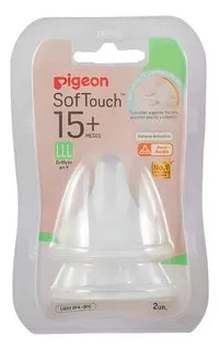 Pigeon Tetina Repuesto Softouch Ll x 2 Unidades