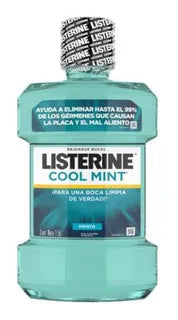 Listerine Cool Mint Zero x 500 ml + Zero x 250 ml Pack (Enjuagues Bucales)