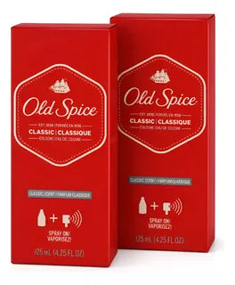 Old Spice Deo Spray Showtime x 150 ml x 2 Unidades
