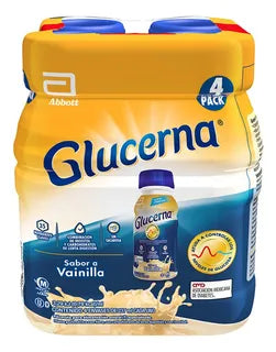 Glucerna Vainilla x 237 ml x 4 Pack (Vitaminas Y Suplementos)