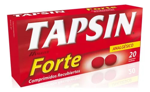 Tapsin Fuerte Comprimidos x 20 (Paracetamol/Cafeina)
