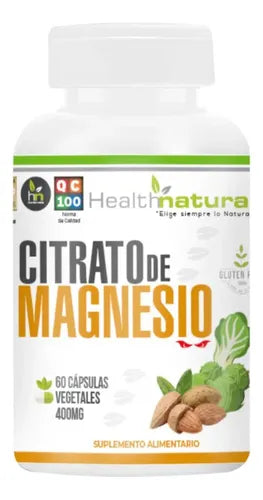 Citrato De Magnesio Cápsulas 400 mg x 120 Nf