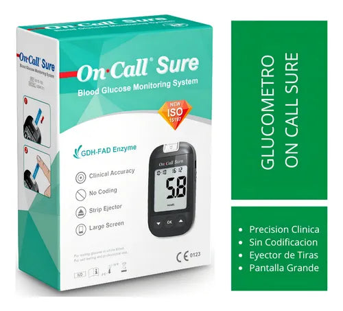 Glucometro Kit Glicemia On Call Sure