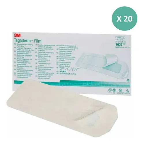 Tegaderm 10 Cm x 25 Cm x 20 Unidades 1627