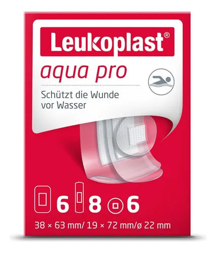 Leukoplast Aqua Pro Parches Transparantes x 20 Unidades (Parche Curita)