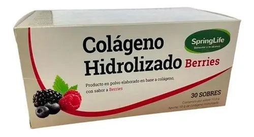 Colageno Berries Sobres 12 Gr x 30 Springlife