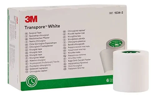 Transpore 5 Cm x 9,1 Metros 6 Unidades 3M