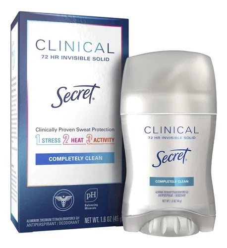 Secret Gel Clear Cotton x 45 Gr
