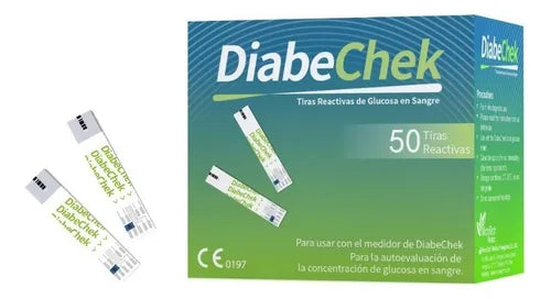 Cintas De Medicion x 50 Unidades Diabechek (Tiras Reactivas)