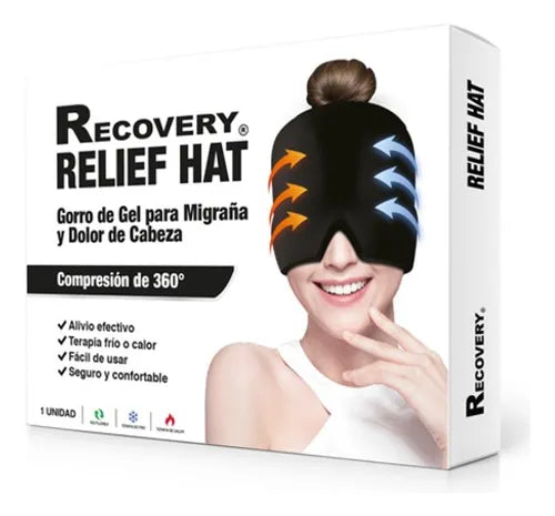 Recovery Relief Hat Gorro Gel Frio Calor 360 Grados
