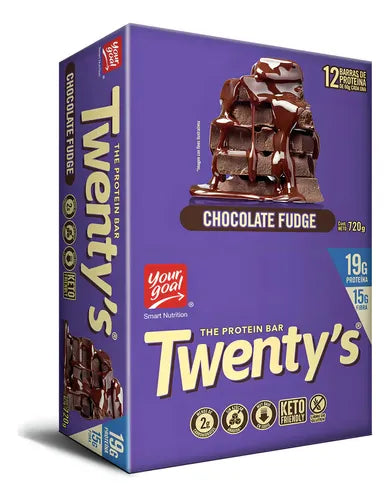 Barra De Proteina Fitspo Chocolate Banana x 12 Unidades