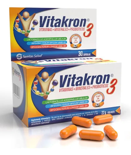 Vitakron Hombre Comprimidos x 30 (Vit/Min)