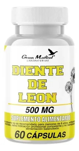 Diente De Leon Cápsulas 500 mg x 60