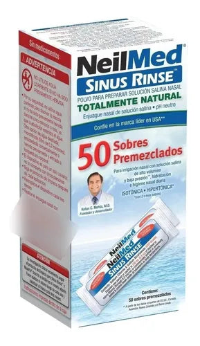 Sinusitas Recarga Sachet x 100 Unidades (Cloruro De Sodio)