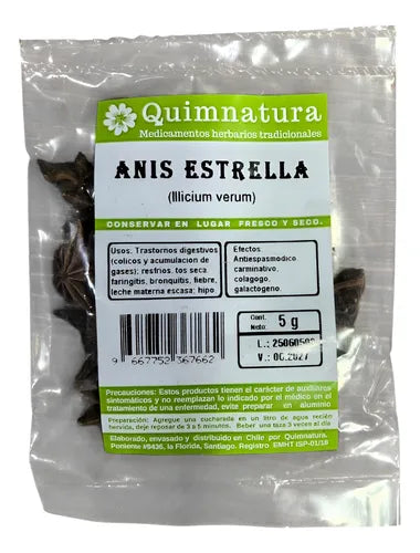 Anis Estrella Doy Pack x 20 Gr Quimnatura