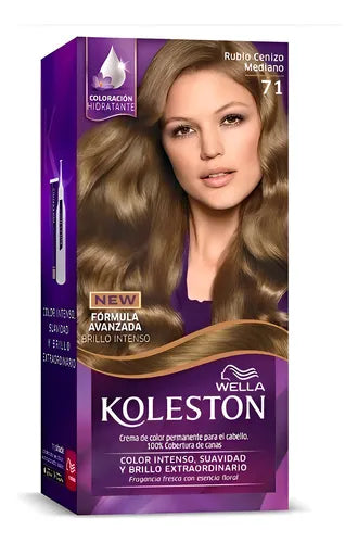Koleston Tinte Mini Kit 7/1 Rubio Ceniza Mediano (Coloracion)