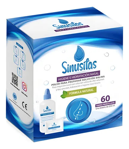 Sinusitas Kit Botella + 60 Sachets (Cloruro De Sodio)