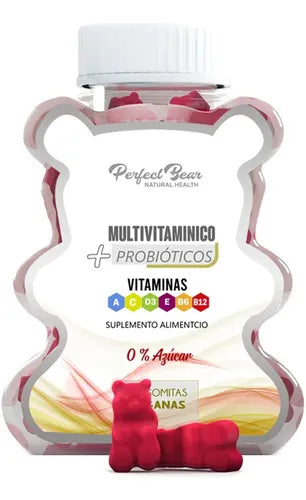 Multivitaminico + Probiotico Gomitas x 60 (Vitaminas Y Suplementos)