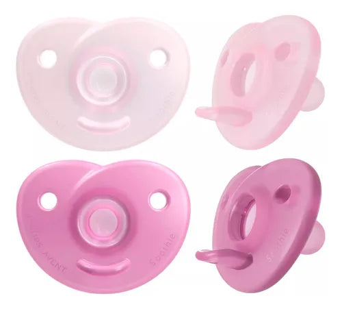Avent Chupete Soothie Niña 0-6M x 2 Unidades
