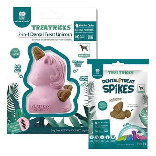 Vet Treatricks Dental Erizo Juguete Sabor Pollo