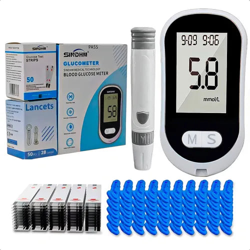 Glucometro Gocheck2 Kit De Glicemia + 10 Tiras