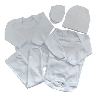 Bambino Set 5 Pieza Niña 0-3 Meses