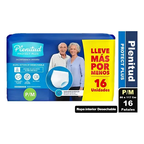 Plenitud Pants Classic P/M x 8 Unidades