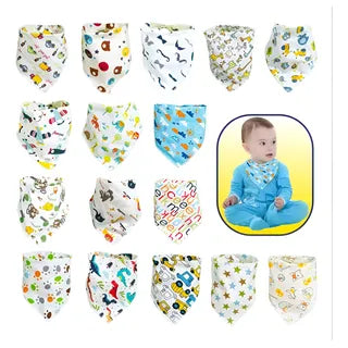 Bambino Set 5 Piezas Baberos + Cintillos Nina