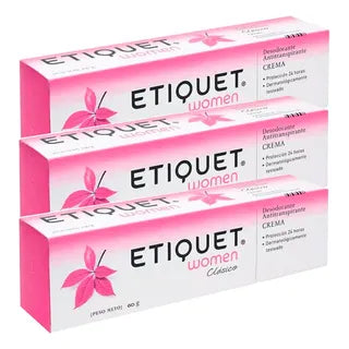 Etiquet Desodorante Crema x 100 Gr+Cre x 30 Gr Mujer (Desodorantes)