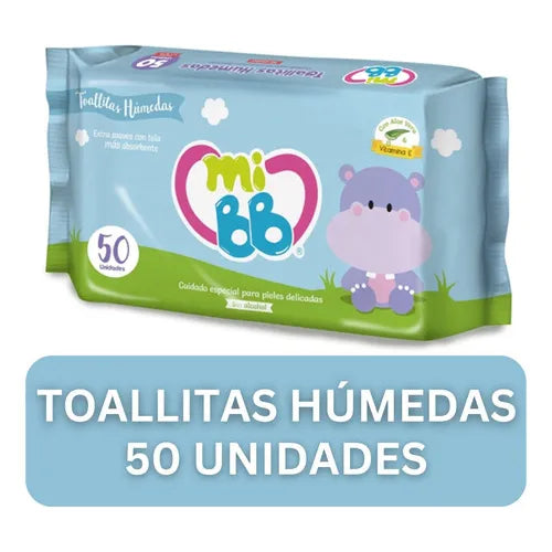 Toallas Humeda Con Aceite Emu 80 Unidades x 2 (Toallas Humedas)