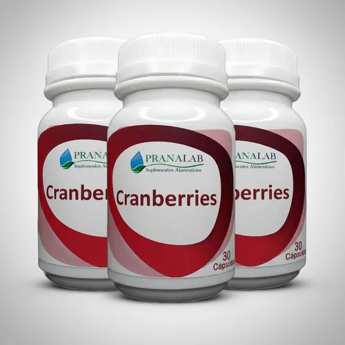 Cranberries Cápsulas 500 mg x 30 Pranalab (Cranberry)
