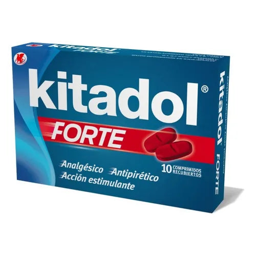 Kitadol Fuerte Comprimidos 500 mg x 10 (Paracetamol)