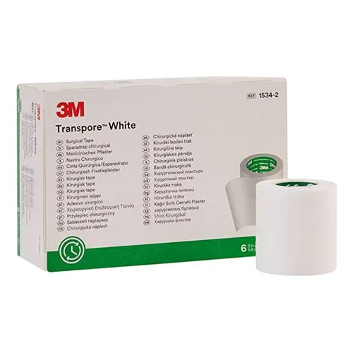 Micropore Sin Dispensador Color Blanca 2,5 Cms x 9,1 Metros x 12 Unidades