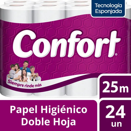 Papel Higinieco Confort Dh x 24 Unidades