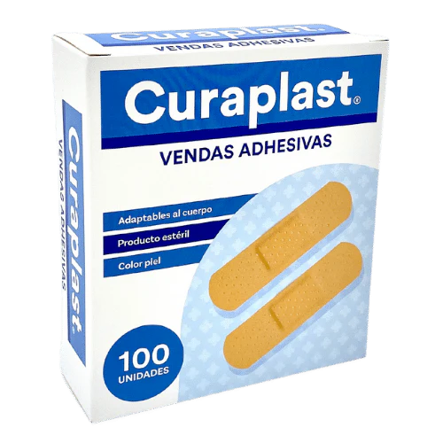 Curaplast Tradi Rectangular x 100 Difem (Parche Curita)