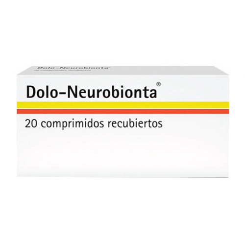 Dolo Neurobionta Comprimidos x 20 (Vitb1/Vitb6/Vitb12/Diclofenac)