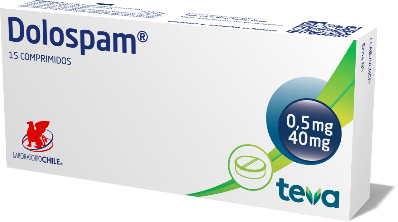 Dolospam Comprimidos x 15 (Atropina/Papaverina)