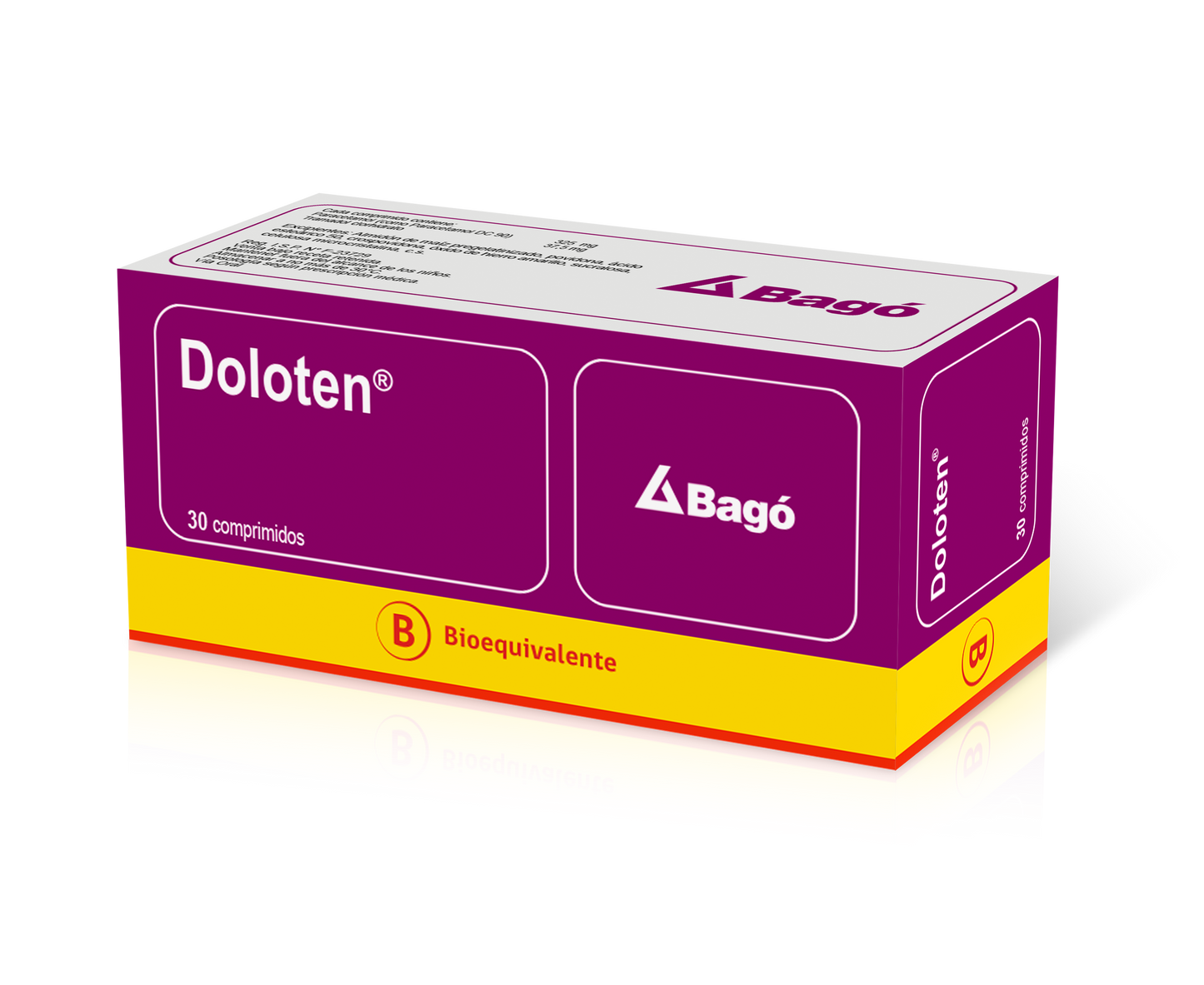 Doloten Comprimidos x 30 (Tramadol/Paracetamol)