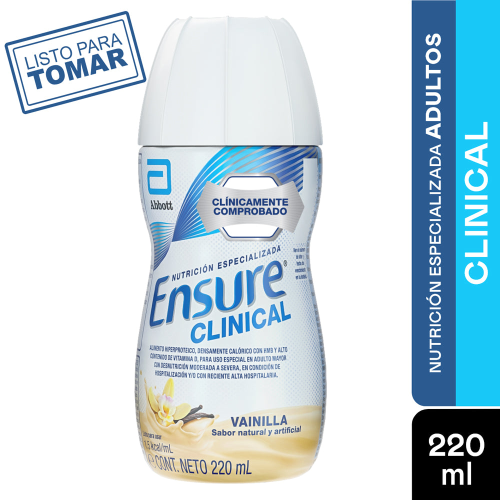 Ensure Clinical Rpb Vainilla x 220 ml (Vitaminas Y Suplementos)