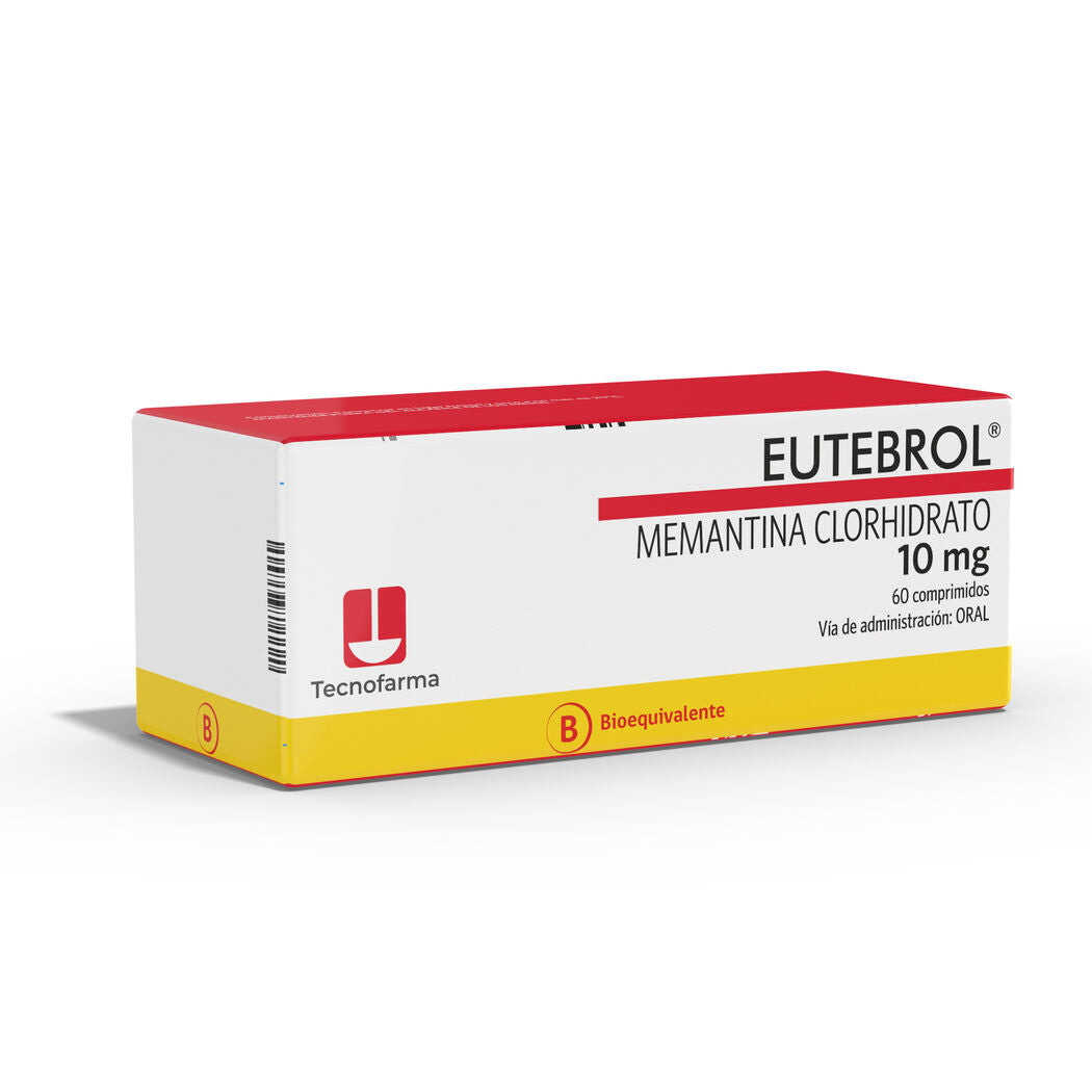 Eutebrol Comprimidos 10 mg x 60 (Memantina)