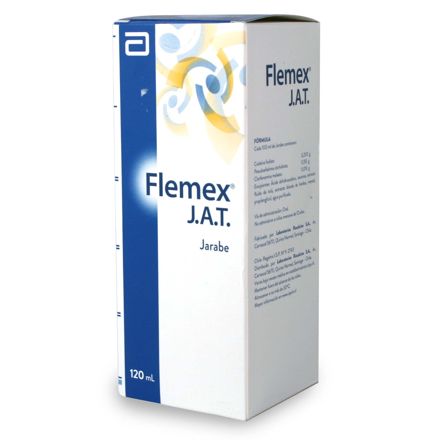 Flemex Jat Jarabe x 120 ml (Pseudoef/Codeina/Clorfenamina)