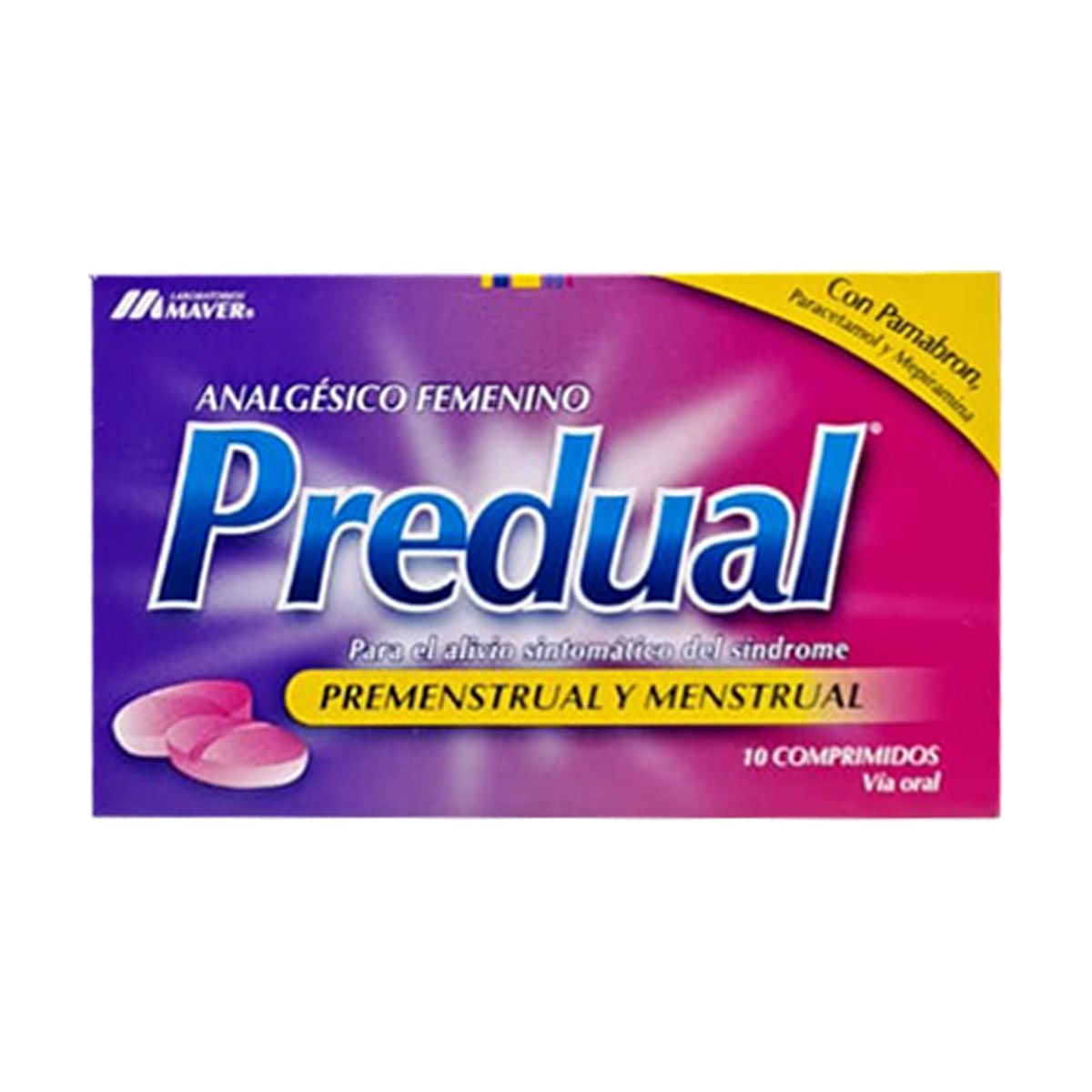 Predual Comprimidos x 10 (Pamabron/Paracetamol/Pirilamina)
