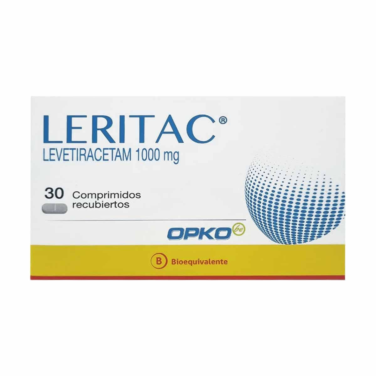 Leritac Comprimidos 1000 mg x 30 (Levetiracetam)