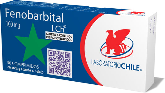 Fenobarbital Comprimidos 100 mg x 30