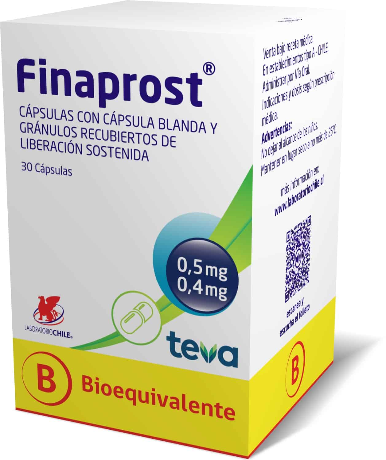 Finaprost Cápsulas x 30 (Dutasteride/Tamsulosina)