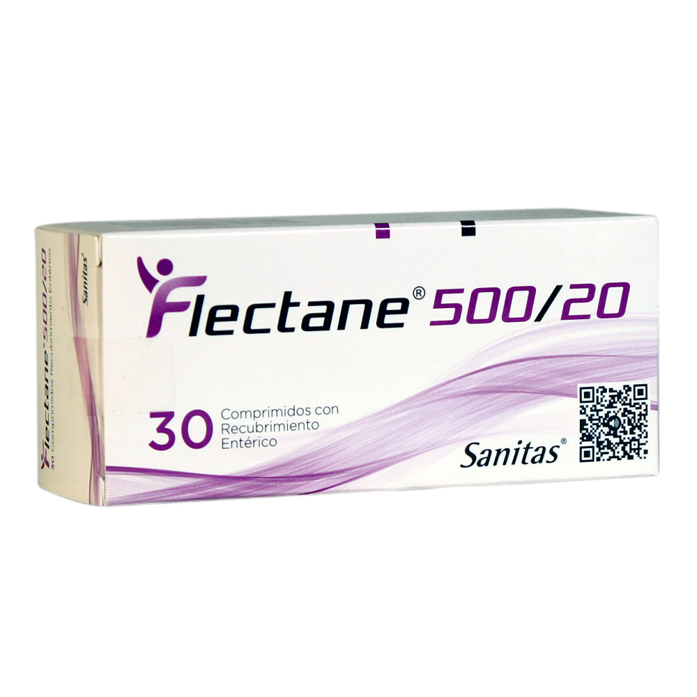 Flectane Comprimidos 500/20 x 30 (Naproxeno/Esomeprazol)