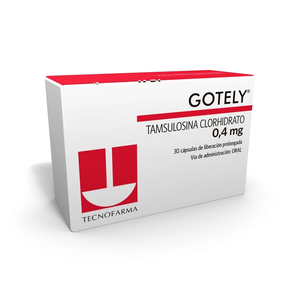 Gotely Cápsulas 0,4 mg x 30 (Tamsulosina)