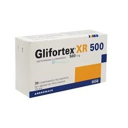 Glifortex Xr Comprimidos 500 mg x 30 (Metformina)