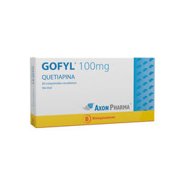 Gofyl Comprimidos 100 mg x 30 (Quetiapina)