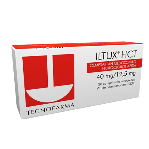 Iltux Hct Comprimidos 40/12,5mg x 28 (Olmesartan/Hidroclortiazida)